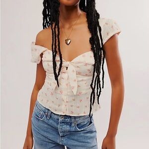 Free People Call Me Baby Blouse